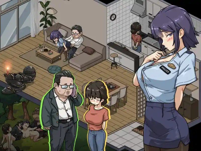 极道无赖EX 女警鮎川光 章节事件 实机截图 6